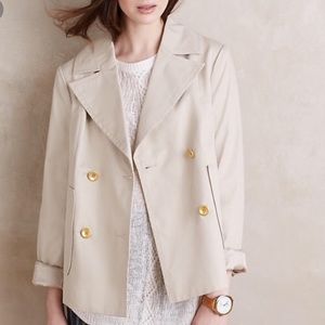 Anthropologie Crop Trench
